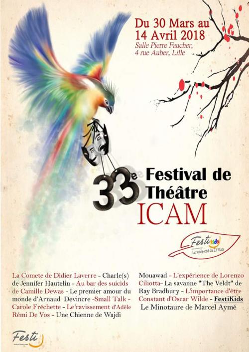 Festi Icam – 33ème festival de théâtre