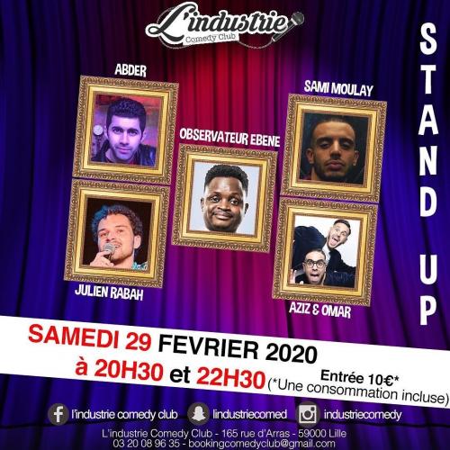 Stand-up! à l’Industrie comedy club