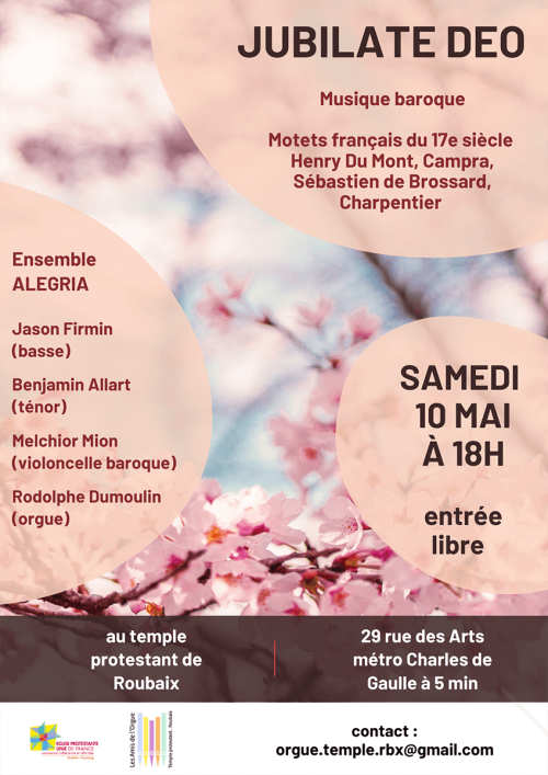 Ensemble Alegria : Jubilate Deo, musique baroque