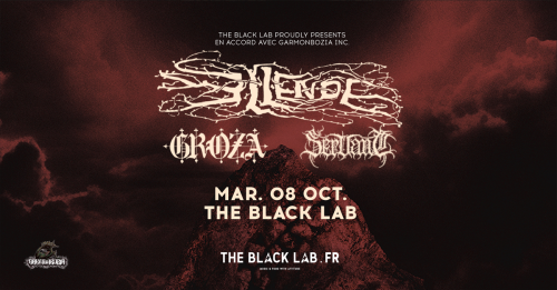 Ellende + Groza + Servent au Black Lab