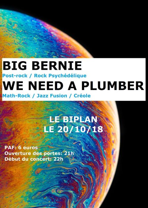 Big Bernie + We Need A Plumber