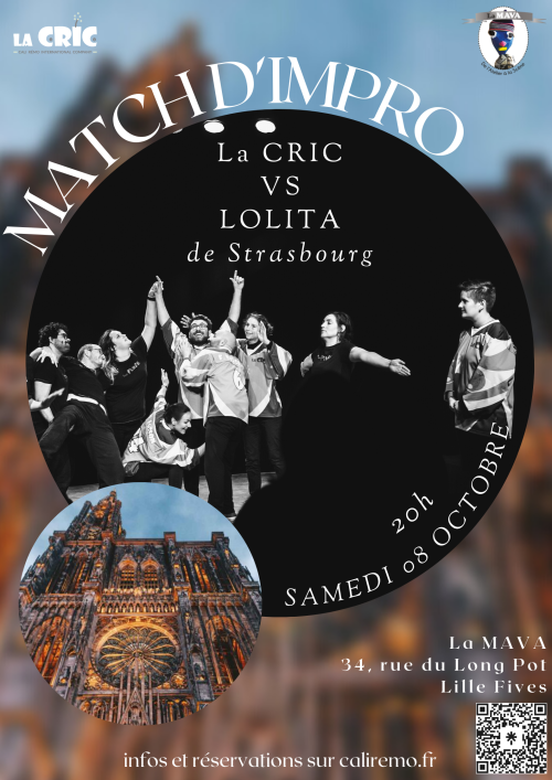 Match d’impro – la CRIC vs Lolita de Strasbourg