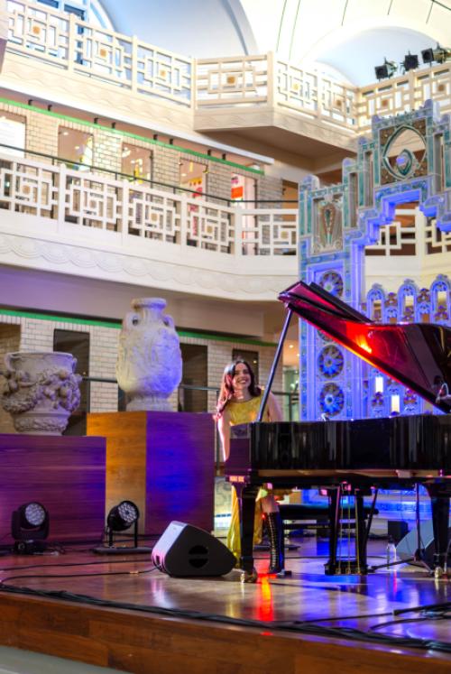 Mathilde Fernandez à la Piscine Musée d&rsquo;art et d&rsquo;industrie à Roubaix