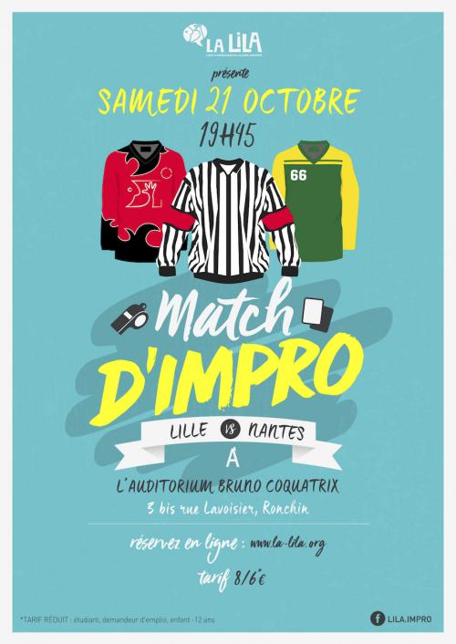 Match d’impro : Lila vs Nantes