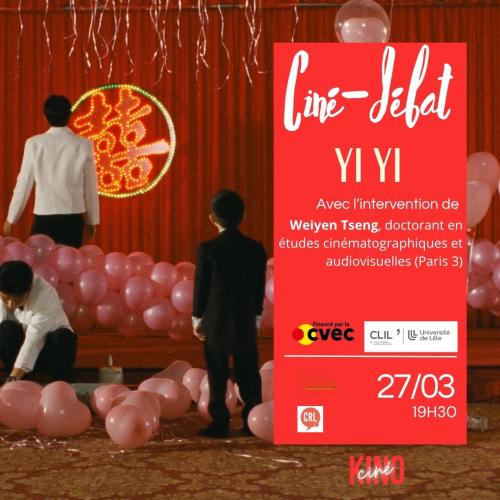Ciné débat – Yi Yi