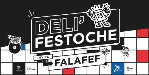Déli’festoche #1 – Disco burgers avec Falafef !