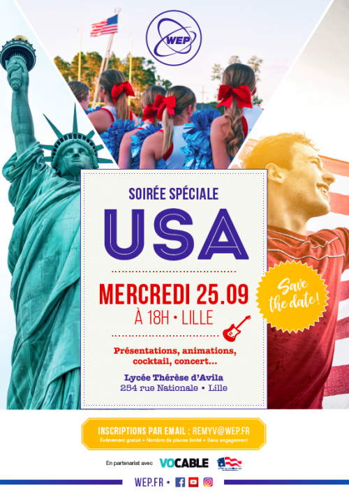 Soirée USA à Lille