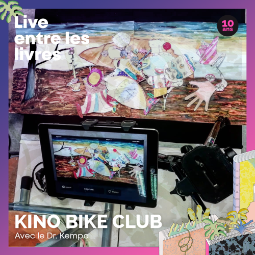 Kino Bike Club – Live entre les livres