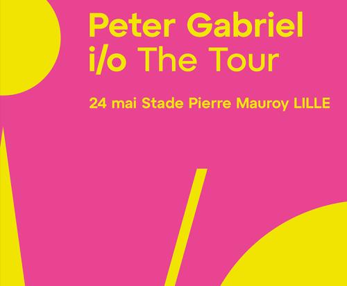 Peter Gabriel au Stade Pierre Mauroy