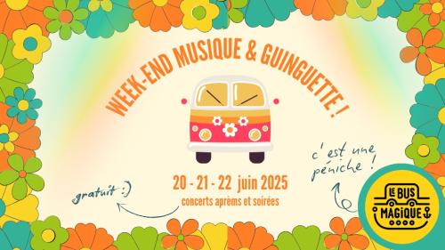 La Fête de la Musique au Bus Magique – Week-end musique & guinguette !