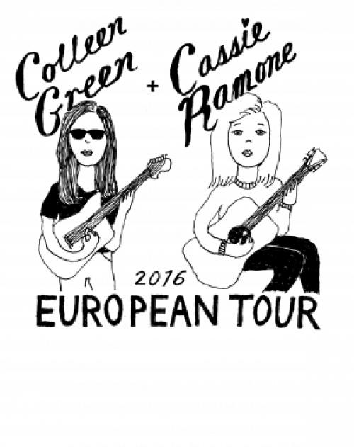 Colleen Green and Cassie Ramone
