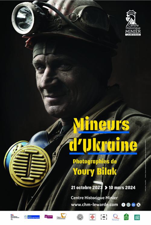Youry Bilak, l’exposition « Mineurs d’Ukraine »