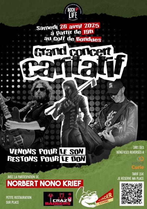Concert caritatif Rock4life