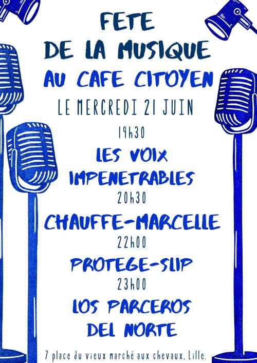 La Fête de la Musique au Café Citoyen