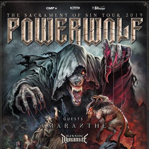 Powerwolf + Amaranthe + Kissin’ Dynamite