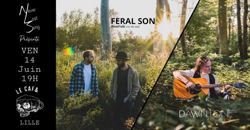 Feral Son + Dawntone au Caf&diskaire