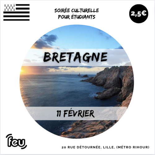 Soirée bretonne pour les étudiants par le FEU de Lille