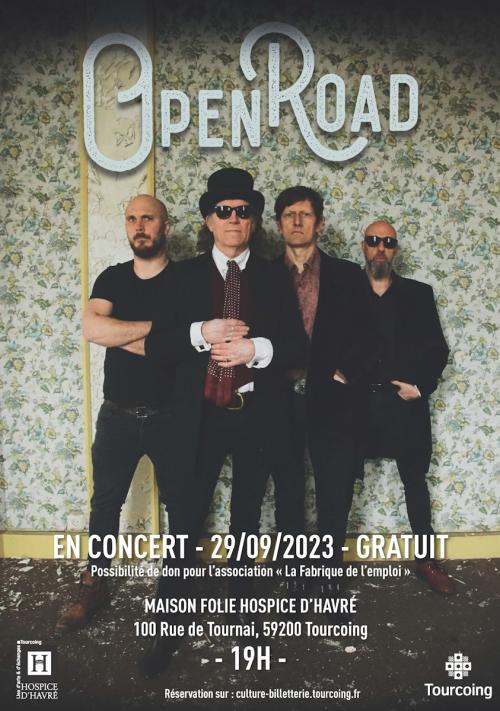 Open Road en concert solidaire