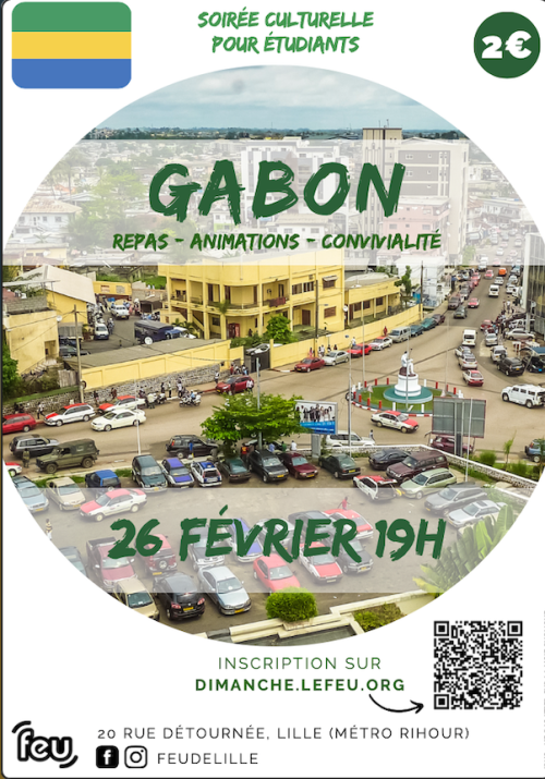 Soirée Gabon pour les étudiants