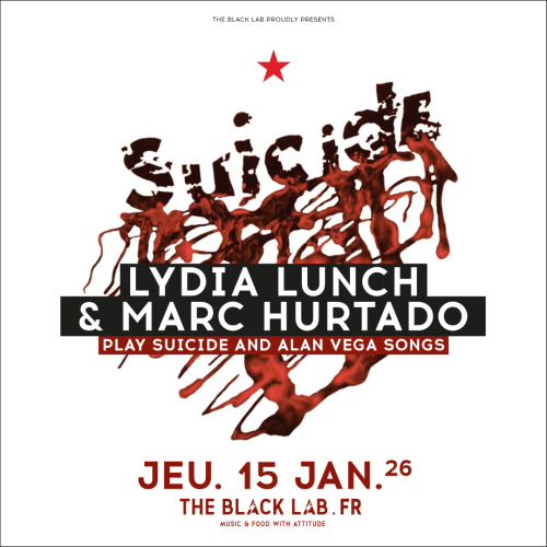 Lydia Lunch & Marc Hurtado play Suicide and Alan Vega songs