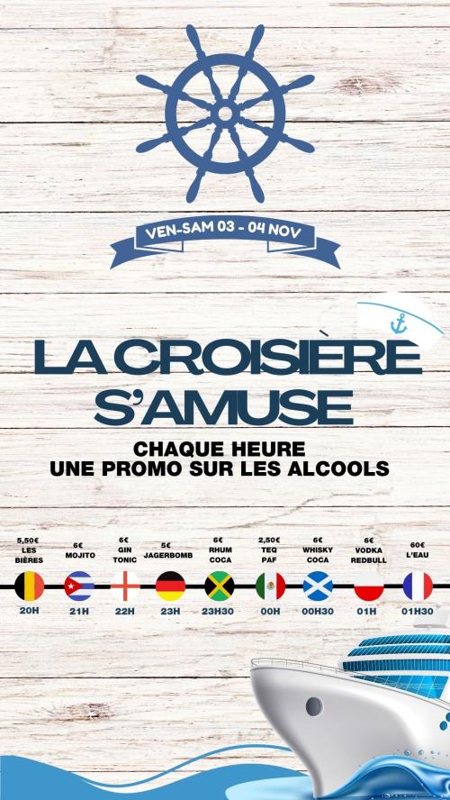 La Croisière s’amuse au Fridge Bar