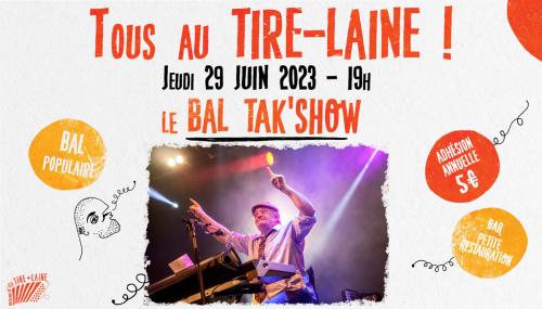 Apéro-concert : Le bal Tak’Show