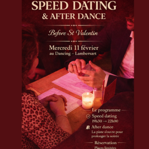 Speed dating et after dance