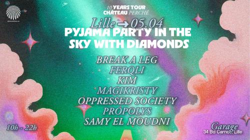 Pyjama party et soirée techno à Lille