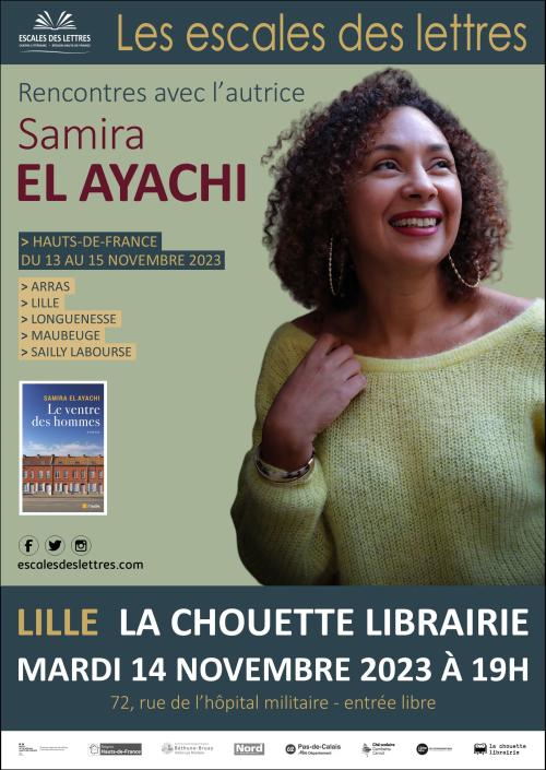 Les escales des lettres avec la romancière Samira El Ayachi