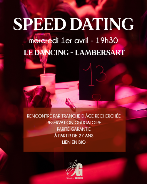 Speed dating et after dance