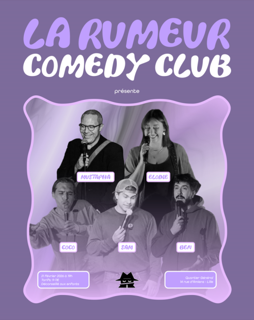 La Rumeur Comedy Club au QG