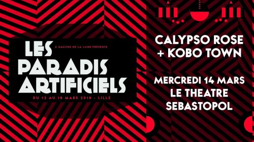 Paradis Artificiels 2018 : Calypso Rose + Kobo Town