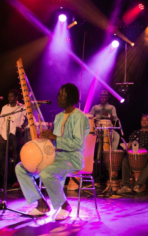 Babacar MBaye, joueur de kora