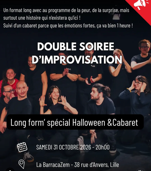 Les Remplaçant·es – Spectacle horrifique improvisé