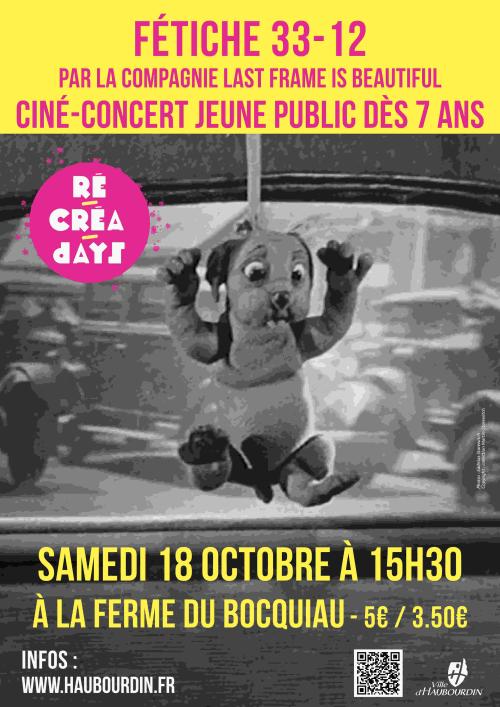 Fétiche 33-12 : ciné-concert jeune public