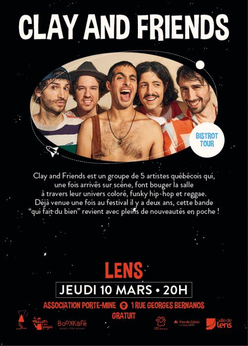 Clay and Friends – Festival Les Enchanteurs