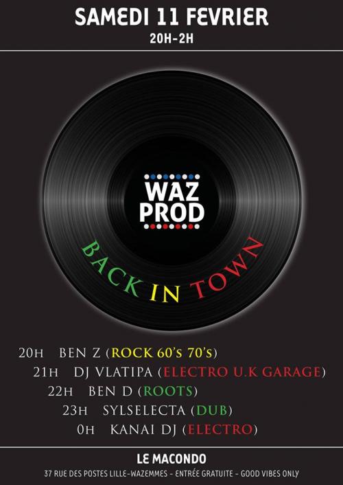 Waz prod – Back in town