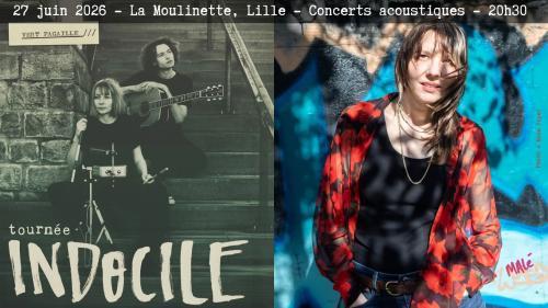 MALé + Vert Pagaille en concerts acoustiques