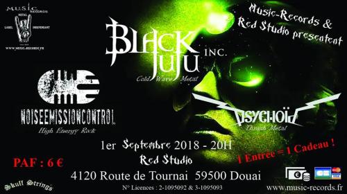 Black JuJu Inc + Noise Emission Control + Psychoïd