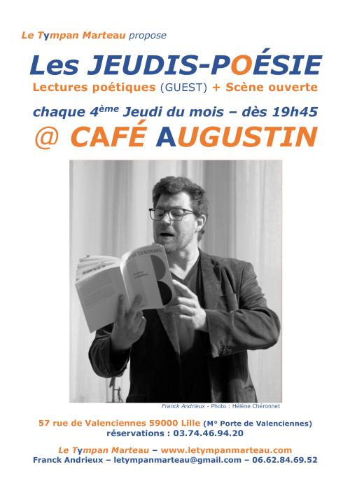 Jeudi-Poésie – Café Augustin