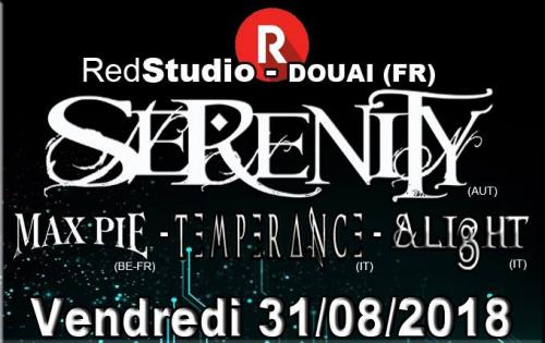 Serenity + Max Pie + Temperance + Alight au Red Studio