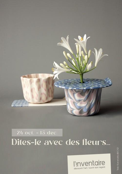 Dites-le avec des fleurs…, une exposition de céramiques contemporaines