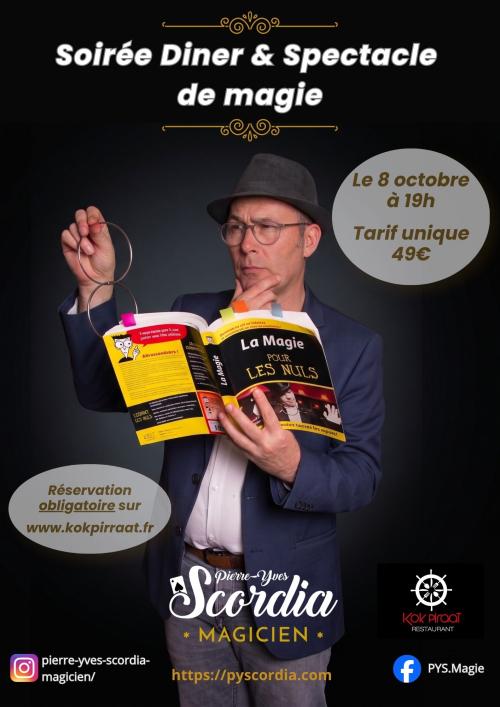 Dîner et spectacle de magie
