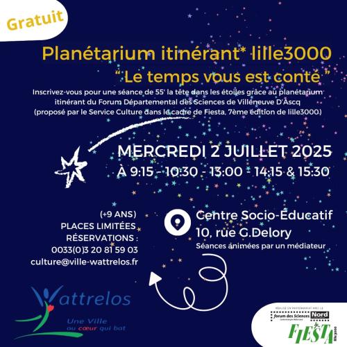 Planétarium itinérant de lille3000