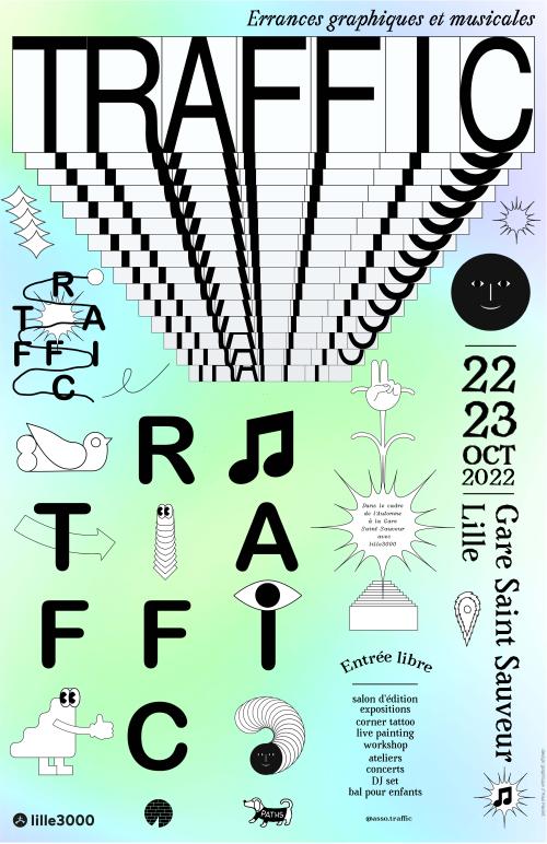 Traffic, errances graphiques et musicales