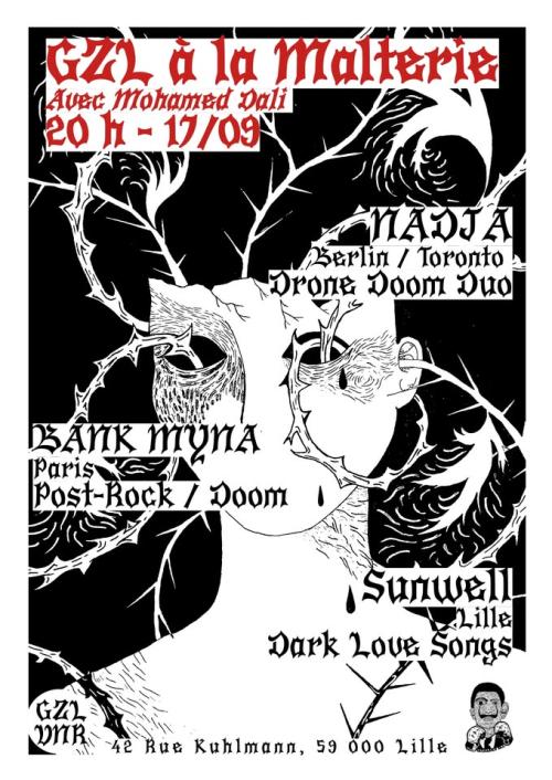 GZL VNR à la Malterie : Nadja + Bank Myna + Sunwell