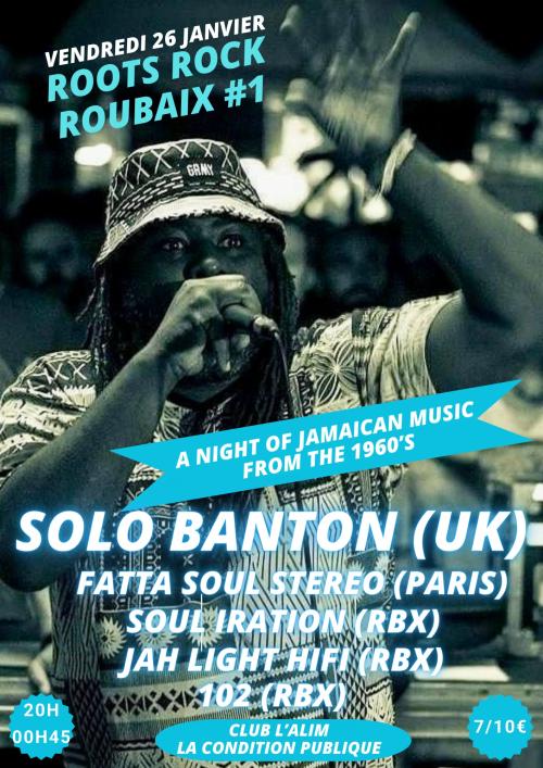 Roots, Rock, Roubaix #1 : A night of Jamaican music