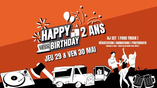 Anniversaire 2 ans du V and B La Madeleine
