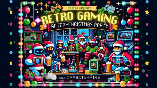 Rétrogaming d’après Noël au Caf& by Orson Welsh