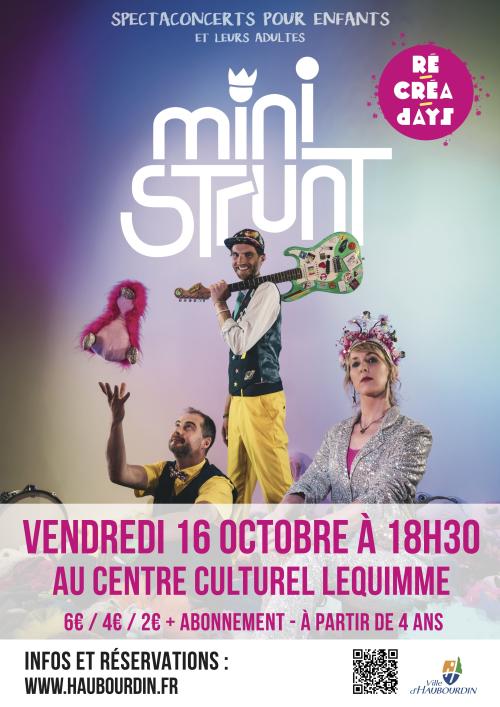 Mini Strunt – Concert jeune public